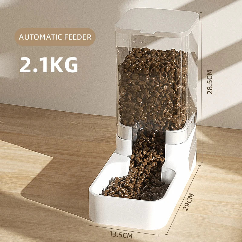 Automatic Cat Feeder with Water Bowl