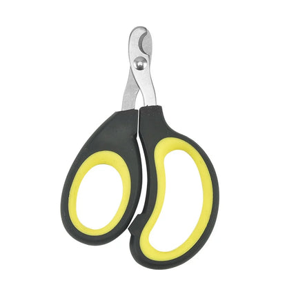 Stainless Steel Pet Nail Scissors Half Moon Shape