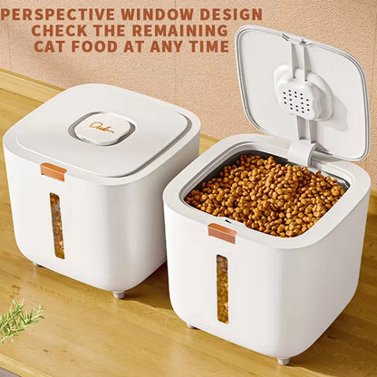 Large Pet Food Storage Barrel Sealed Moisture-Proof