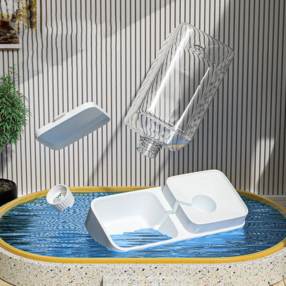 Automatic Cat Feeder with Water Bowl