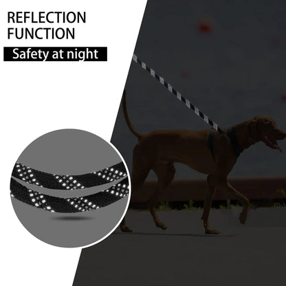 3M Dog Leash – Reflective Long Dog Rope Leash for Safety and Comfort