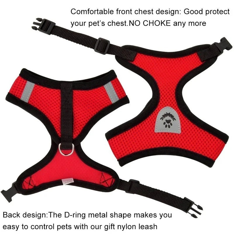 Adjustable Cat Dog Harness