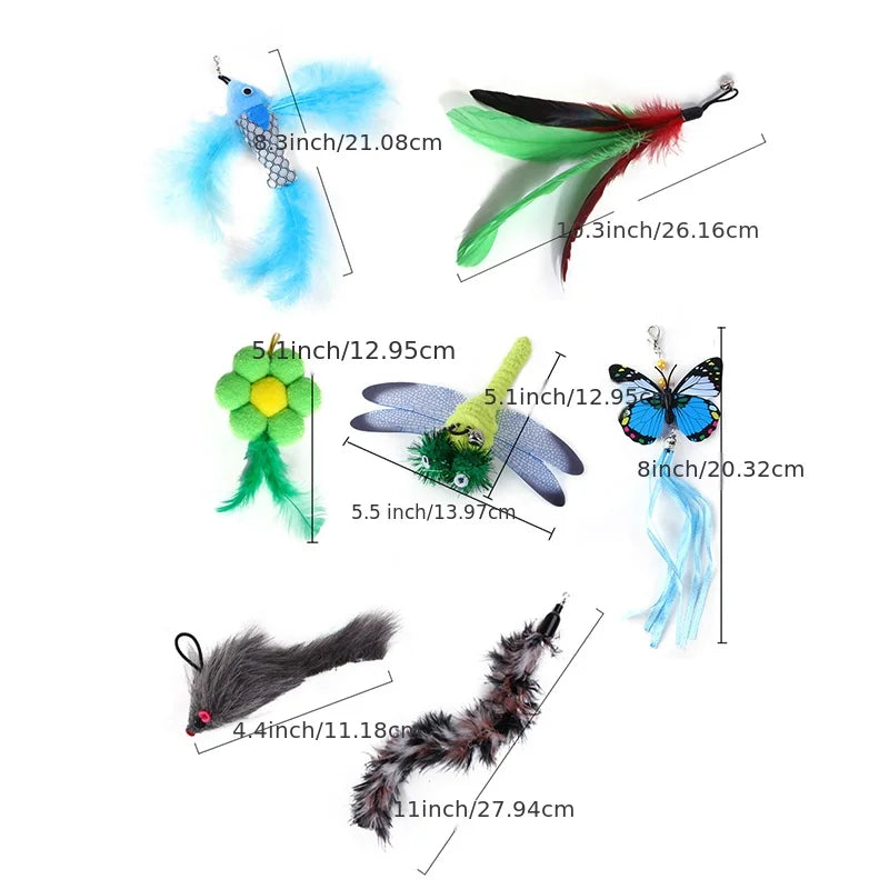 Interactive Simulation Bird Cat Toy