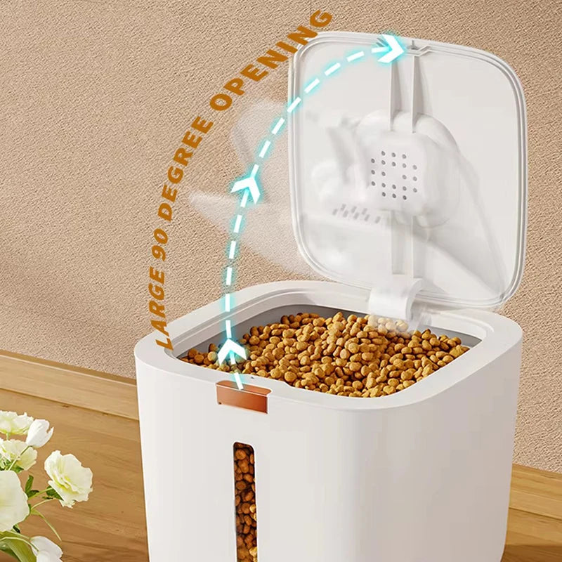 Large Pet Food Storage Barrel Sealed Moisture-Proof