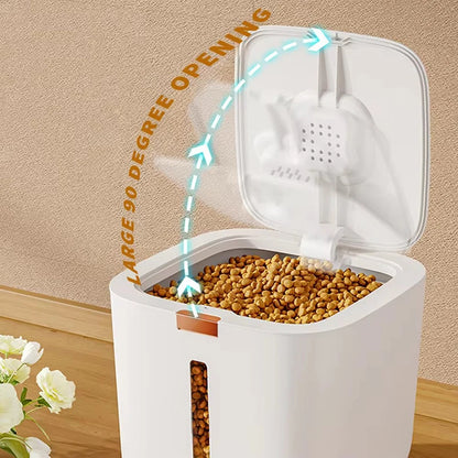 Large Pet Food Storage Barrel Sealed Moisture-Proof