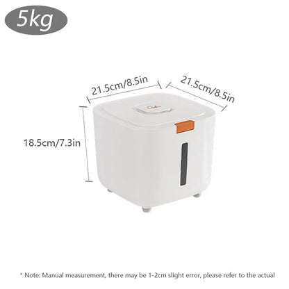 Large Pet Food Storage Barrel Sealed Moisture-Proof