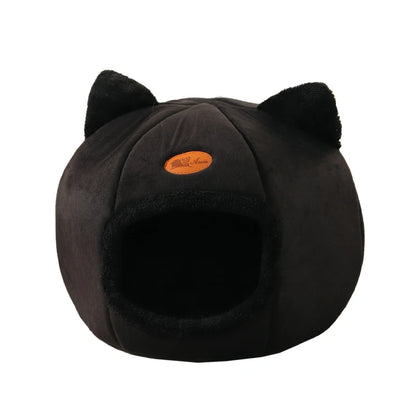 Deep Sleep Winter Cat Bed