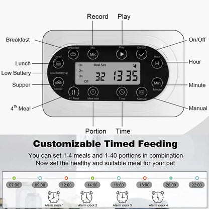Smart Cat Timing Feeder