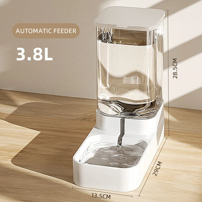 Automatic Cat Feeder with Water Bowl