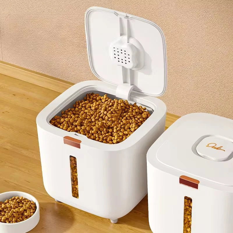 Large Pet Food Storage Barrel Sealed Moisture-Proof