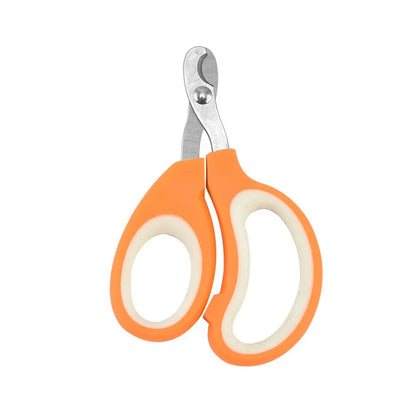 Stainless Steel Pet Nail Scissors Half Moon Shape