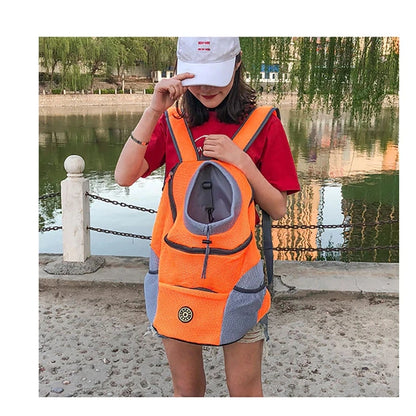 Double Shoulder Pet Carrier Backpack