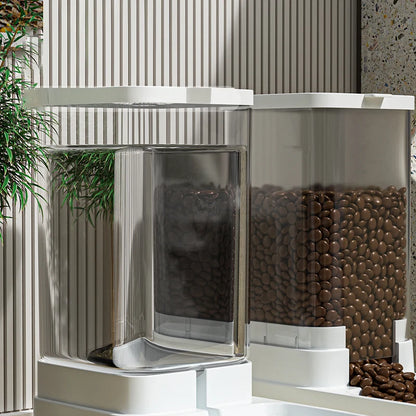 Automatic Cat Feeder with Water Bowl