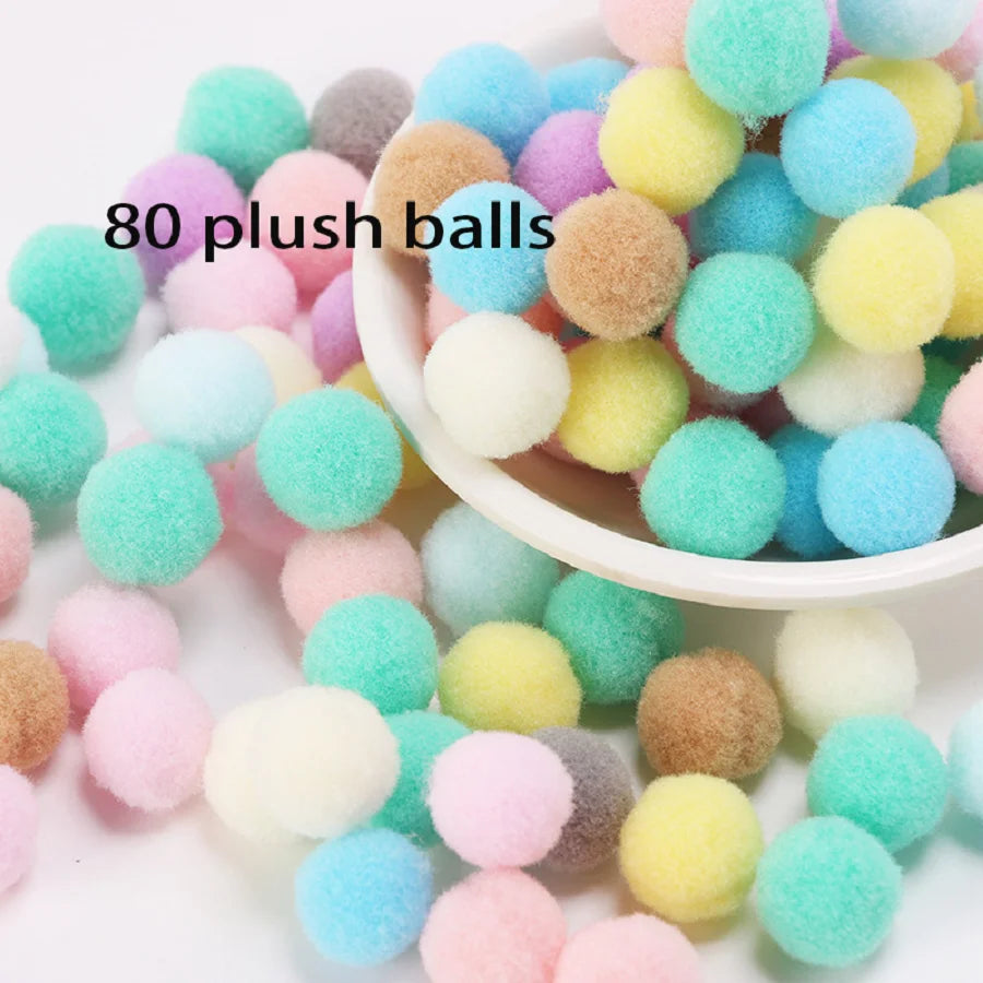 Plush Ball Shooting Gun Toy