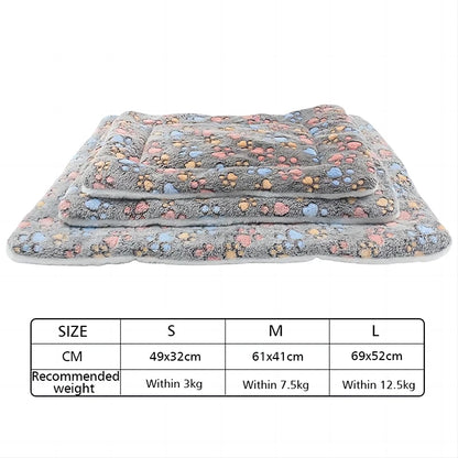 Flannel Thickened Pet Mat