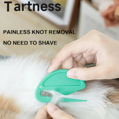 5pcs Pet Knot Cutter De-tangling Grooming Tool