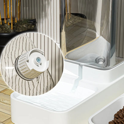 Automatic Cat Feeder with Water Bowl