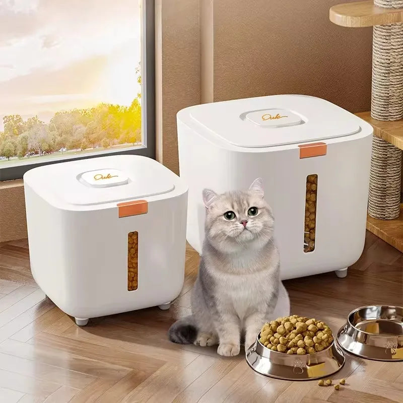 Large Pet Food Storage Barrel Sealed Moisture-Proof