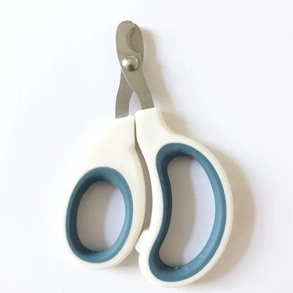 Stainless Steel Pet Nail Scissors Half Moon Shape