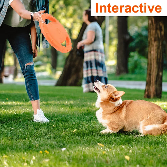 Interactive EVA Pet Flying Disc
